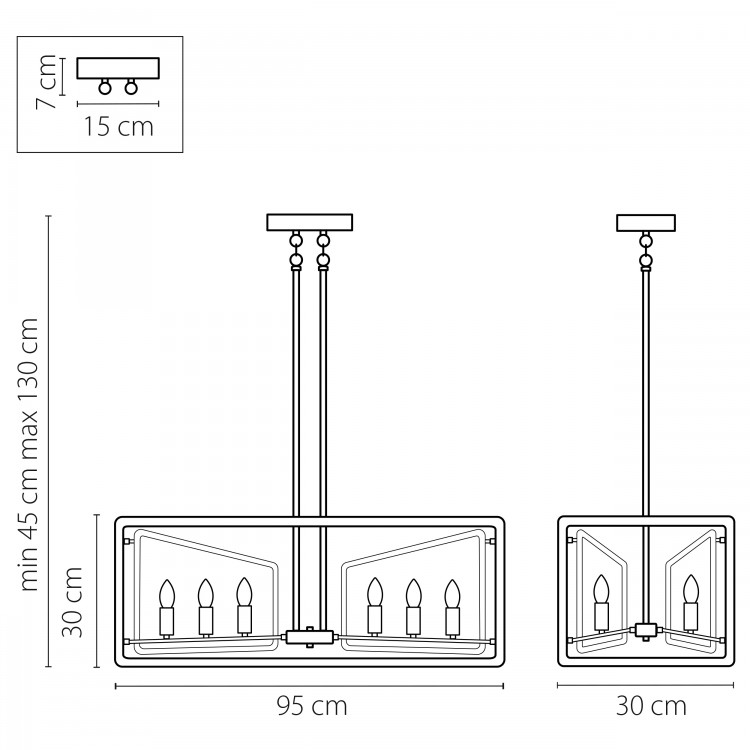 Люстра потолочная Regolo Lightstar Premium 713427