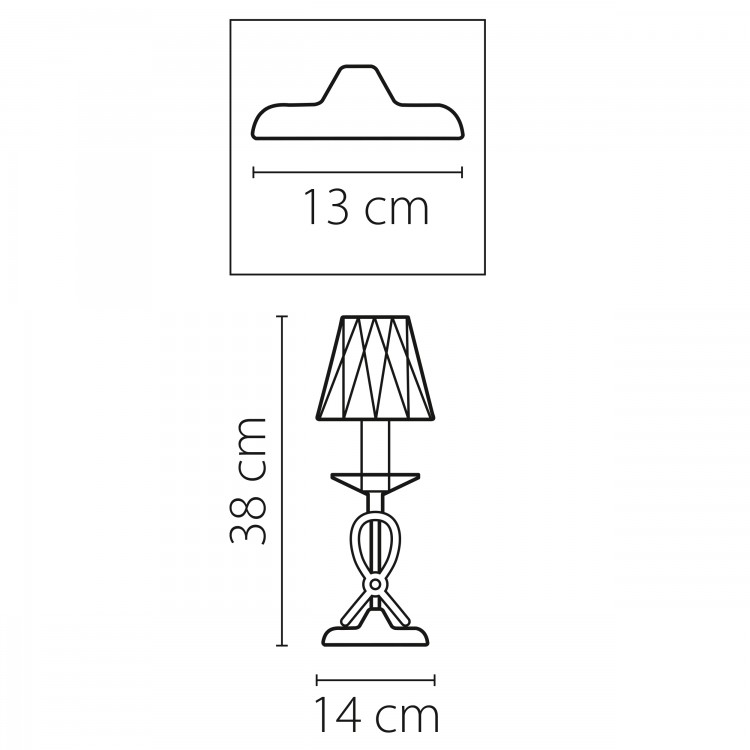 Настольная лампа Riccio Lightstar Premium 705914