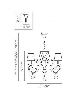 Люстра подвесная Ricerco Lightstar Premium 693064-foto2