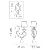 Бра Ricerco Lightstar Premium 693612