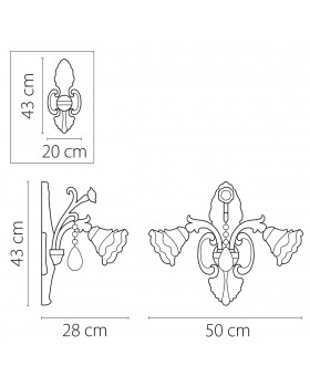 Бра Rosata Lightstar Premium 696622-foto2