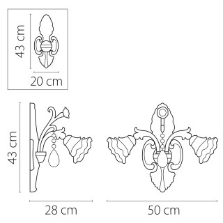 Бра Rosata Lightstar Premium 696622-foto2