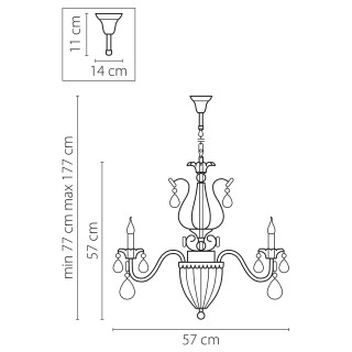Люстра подвесная Schon Lightstar Premium 790062-foto2