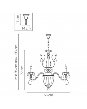 Люстра подвесная Schon Lightstar Premium 790114-foto2