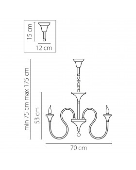 Люстра подвесная Serpente Lightstar Premium 703064-foto2