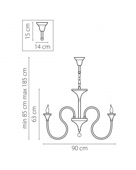 Люстра подвесная Serpente Lightstar Premium 703084-foto2