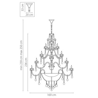 Люстра подвесная Tesoro Lightstar Premium 710572-foto2