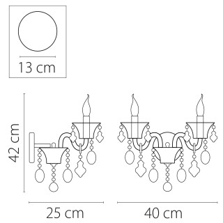 Бра Tesoro Lightstar Premium 710622-foto2