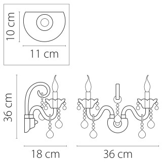 Бра Vidare Lightstar Premium 738622-foto2