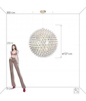 9027-127 Gold Подвесной светильник LOFT IT Raimond-foto5