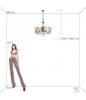 10203/10 White Подвесной светильник LOFT IT Grace-foto8