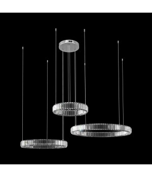 10135/3 Chrome Подвесной светильник LOFT IT Crystal ring-foto2