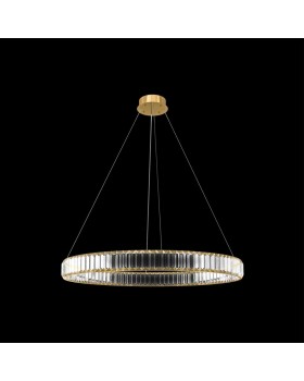 10135/800 Gold Подвесной светильник LOFT IT Crystal ring-foto2