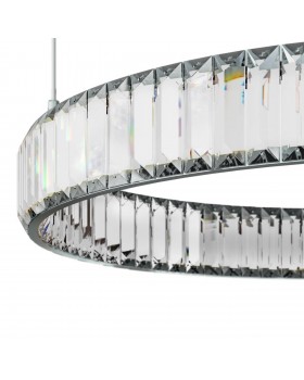 10135/3 Chrome Подвесной светильник LOFT IT Crystal ring-foto3
