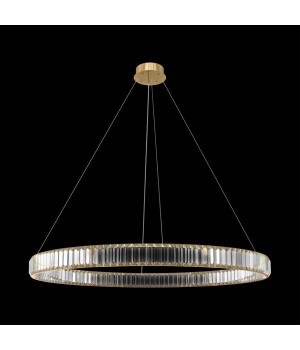 10135/1000 Gold Подвесной светильник LOFT IT Crystal ring-foto2