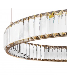 10135/3 Gold Подвесной светильник LOFT IT Crystal ring-foto3