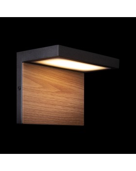 100001W Уличный настенный светильник LOFT IT Oak-foto2