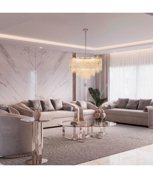 10298/800 French gold Подвесной светильник LOFT IT Florida-foto9