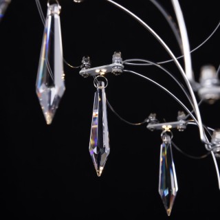 10259/1000 Silver Asfour Подвесной светильник LOFT IT Mira-foto4