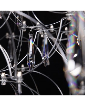 10259/800 Silver Asfour Подвесной светильник LOFT IT Mira-foto5