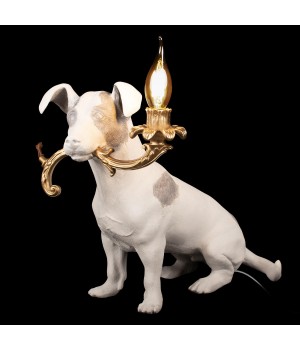 10312 Grey Настольная лампа LOFT IT Dog-foto4