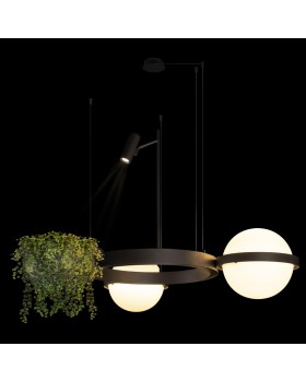 10121/2 Dark grey Подвесной светильник LOFT IT Jardin-foto2