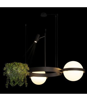 10121/2 Dark grey Подвесной светильник LOFT IT Jardin-foto2