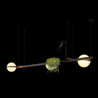 10121/C Dark grey Подвесной светильник LOFT IT Jardin-foto4