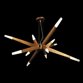 10160 Dark wood Подвесной светильник LOFT IT  Glowworm-foto4