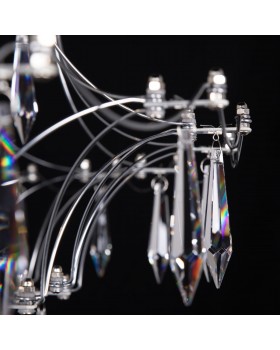 10259/1000 Silver Asfour Подвесной светильник LOFT IT Mira-foto3