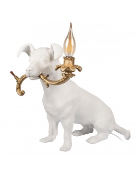 10312 White Настольная лампа LOFT IT Dog-foto3