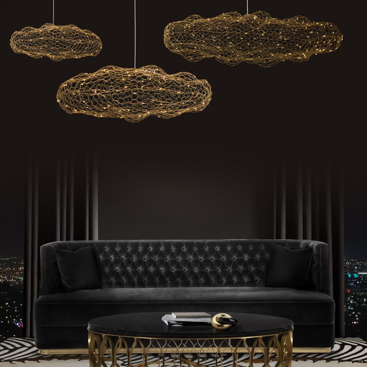 10247/550 Gold Подвесной светильник LOFT IT Cloud