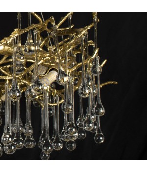 10068/1000 GD  Подвесная люстра LOFT IT Bijout-foto5