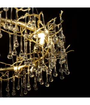 10068/1000 GD  Подвесная люстра LOFT IT Bijout-foto6
