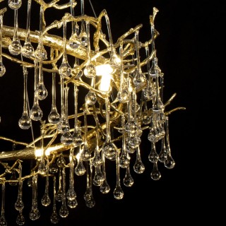 10068/1000 GD  Подвесная люстра LOFT IT Bijout-foto6