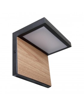 100001W Уличный настенный светильник LOFT IT Oak-foto5