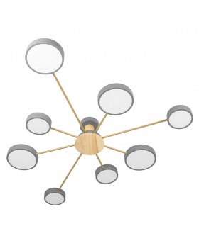 10316/8 Grey Потолочный светильник LOFT IT Sunrise-foto3