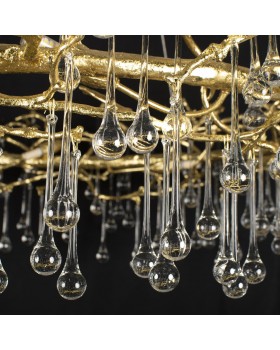 10068/1000 GD  Подвесная люстра LOFT IT Bijout-foto7