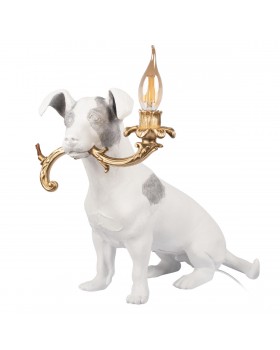 10312 Grey Настольная лампа LOFT IT Dog-foto3