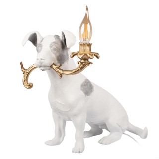 10312 Grey Настольная лампа LOFT IT Dog-foto3