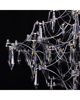 10259/1200 Silver Asfour Подвесной светильник LOFT IT Mira-foto2