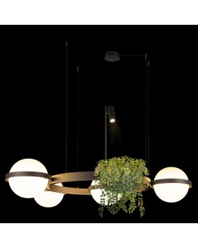 10121/4 Dark grey Подвесной светильник LOFT IT Jardin-foto2