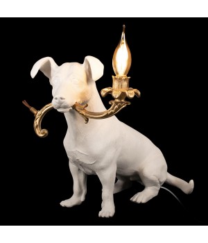 10312 White Настольная лампа LOFT IT Dog-foto4