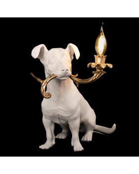 10312 White Настольная лампа LOFT IT Dog-foto2
