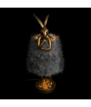 10315/A Grey fluff Настольная лампа LOFT IT Lapine-foto3