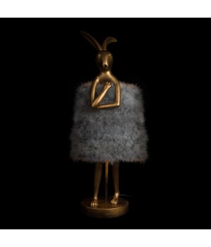 10315/B Grey fluff Настольная лампа LOFT IT Lapine-foto2