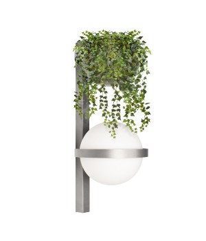 10121W/B Dark grey Настенный светильник LOFT IT Jardin-foto3