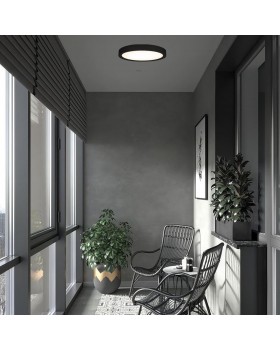 10227/24 Black Потолочный светильник LOFT IT Extraslim-foto7