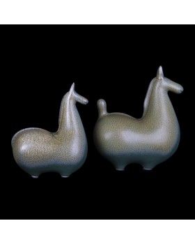 10283 Green Статуэтка LOFT IT Horse (2 штуки)-foto6