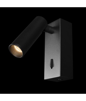 10260/1W Black Настенный светильник LOFT IT Sign-foto2